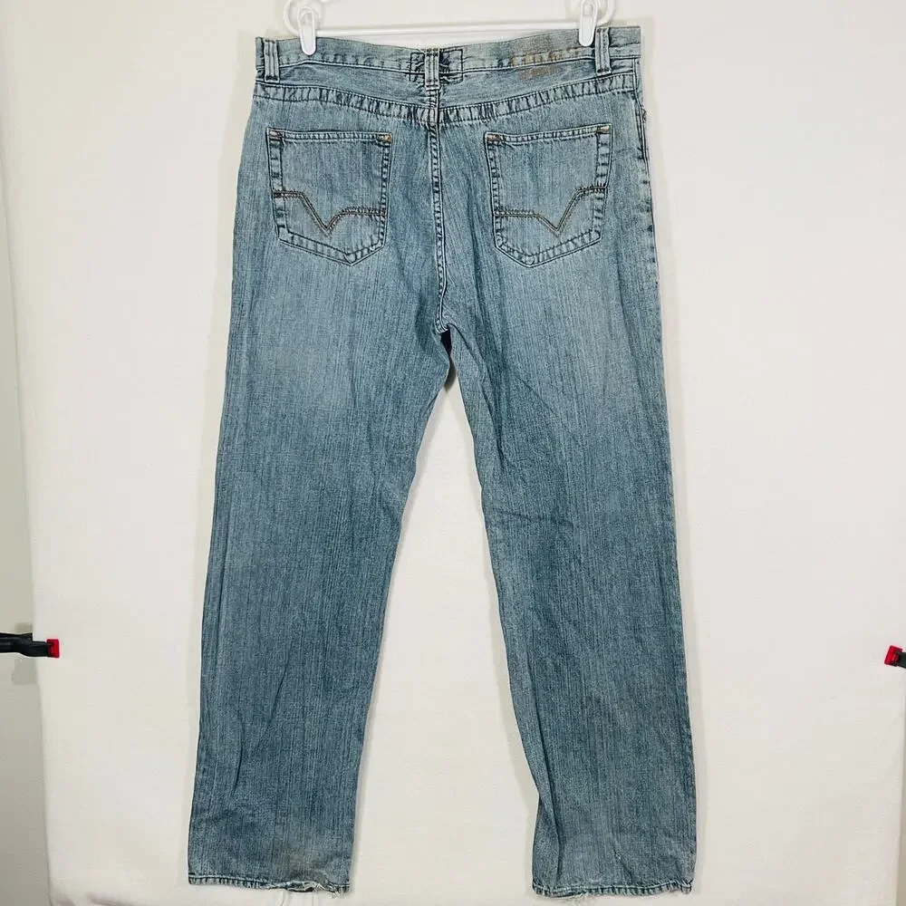 Vans Jeans Men’s 36x34 Relaxed Baggy 90s y2k Skateboarding Grunge 100% Cotton